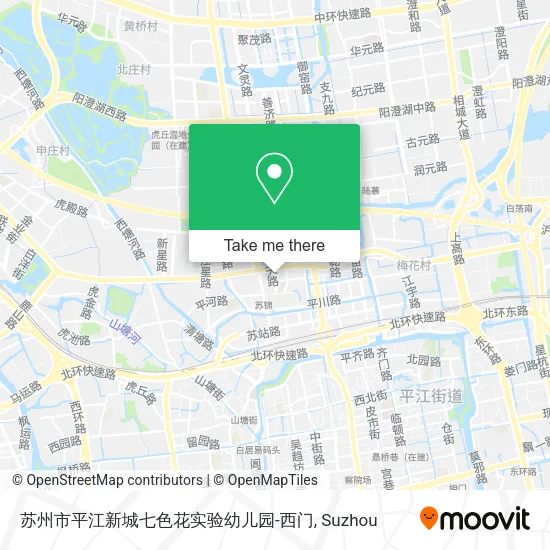 苏州市平江新城七色花实验幼儿园-西门 map