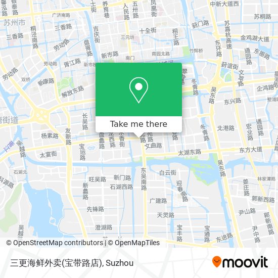 三更海鲜外卖(宝带路店) map