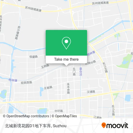 北城新境花园D1地下车库 map