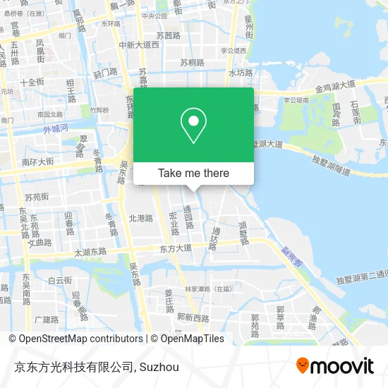 京东方光科技有限公司 map
