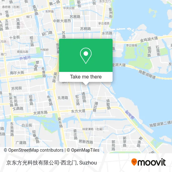 京东方光科技有限公司-西北门 map