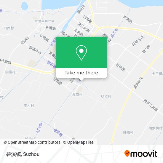碧溪镇 map
