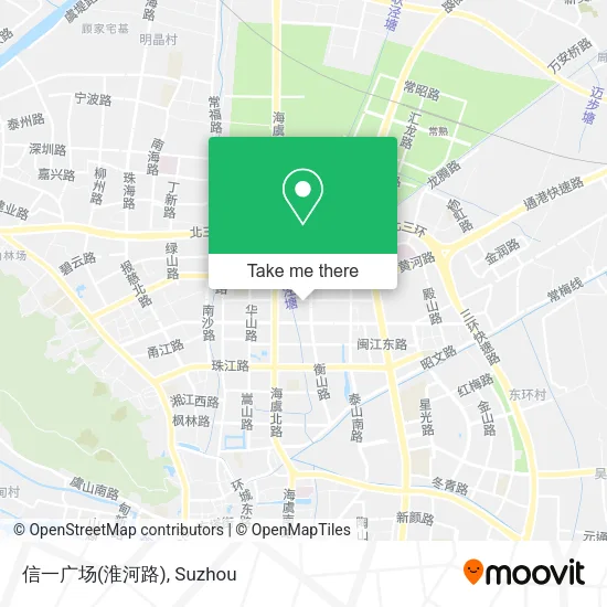 信一广场(淮河路) map
