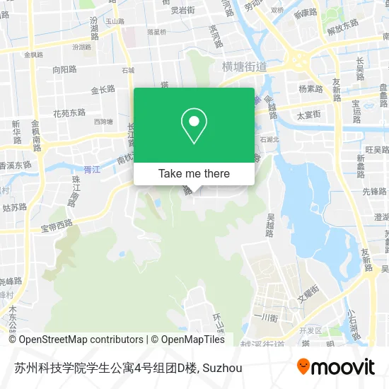 苏州科技学院学生公寓4号组团D楼 map