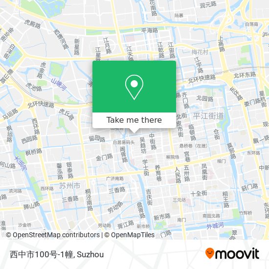 西中市100号-1幢 map