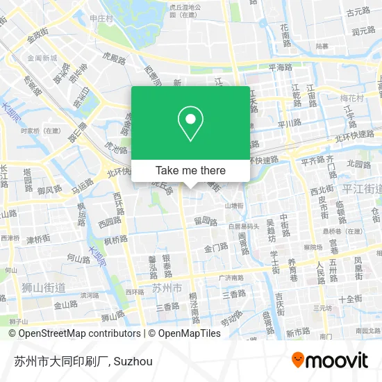 苏州市大同印刷厂 map