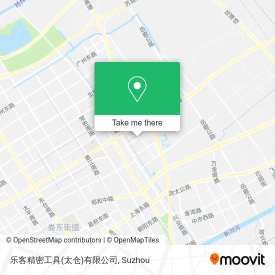 乐客精密工具(太仓)有限公司 map