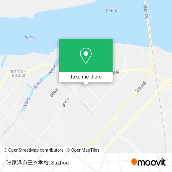 张家港市三兴学校 map