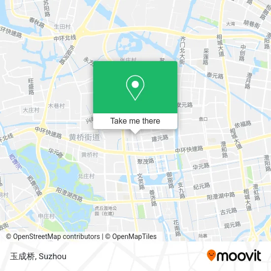 玉成桥 map