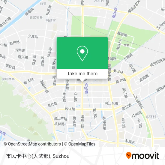 市民卡中心(人武部) map