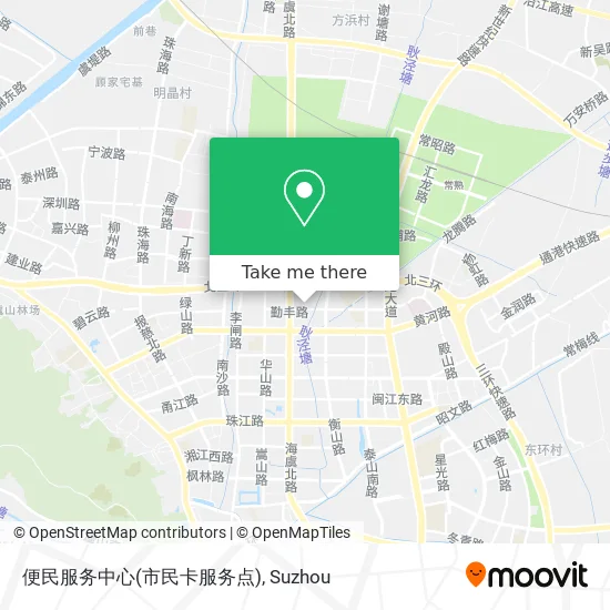 便民服务中心(市民卡服务点) map