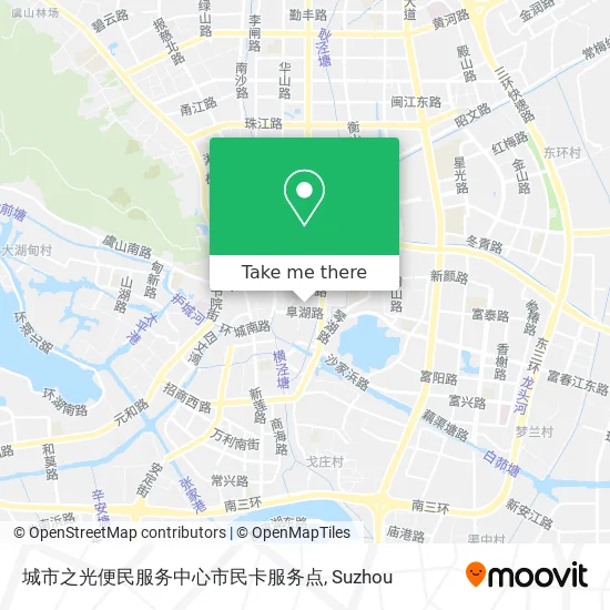 城市之光便民服务中心市民卡服务点 map