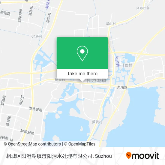 相城区阳澄湖镇澄阳污水处理有限公司 map