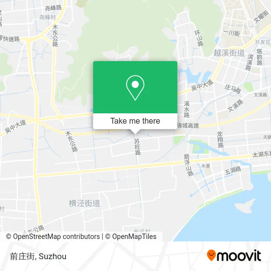 前庄街 map