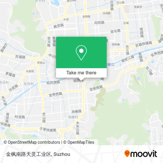 金枫南路天灵工业区 map