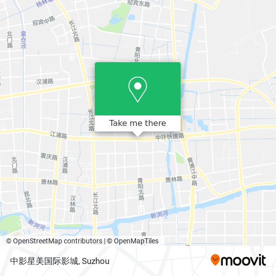 中影星美国际影城 map