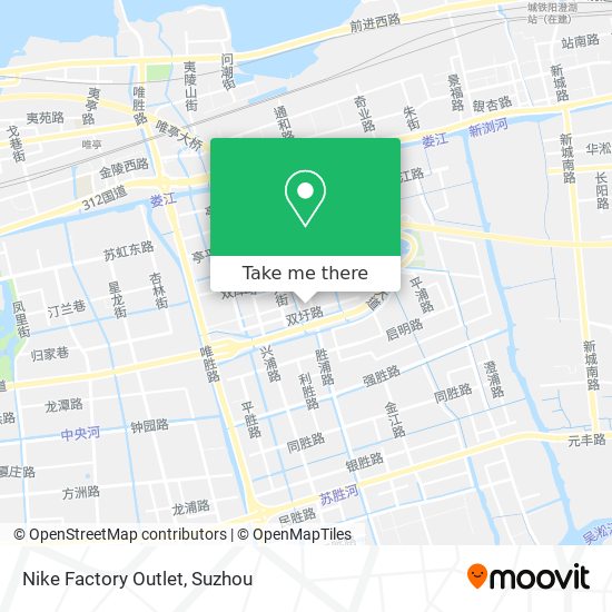 Nike Factory Outlet map