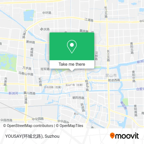 YOUSAY(环城北路) map