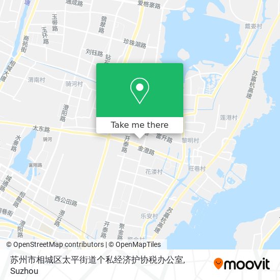 苏州市相城区太平街道个私经济护协税办公室 map