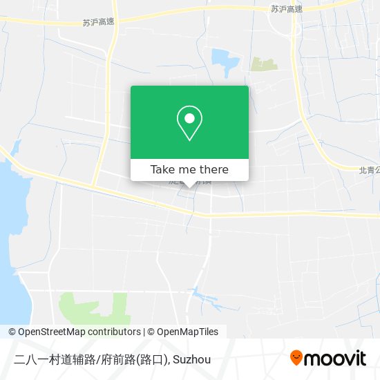 二八一村道辅路/府前路(路口) map