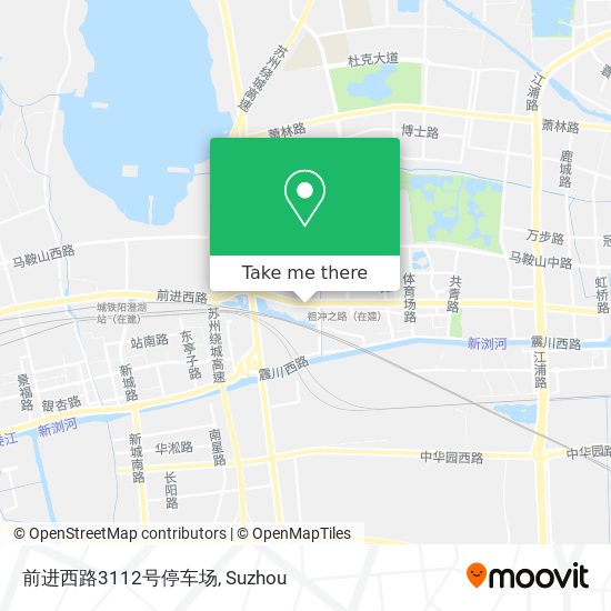前进西路3112号停车场 map