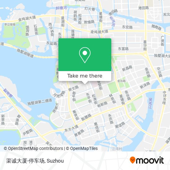 渠诚大厦-停车场 map