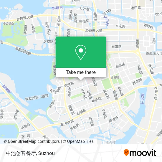 中池创客餐厅 map
