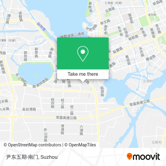 尹东五期-南门 map