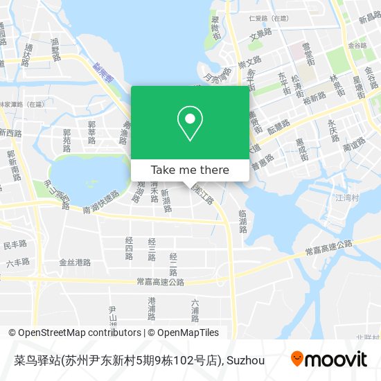 菜鸟驿站(苏州尹东新村5期9栋102号店) map