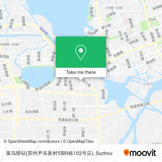 菜鸟驿站(苏州尹东新村5期9栋102号店) map