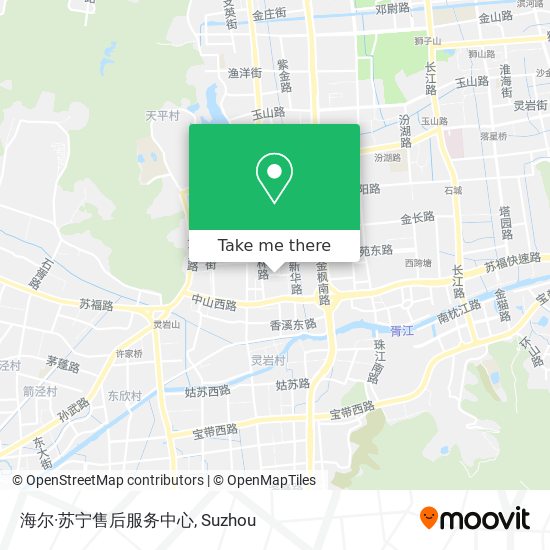 海尔·苏宁售后服务中心 map