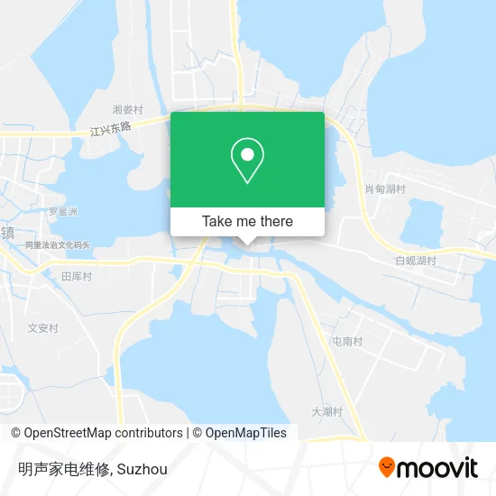 明声家电维修 map