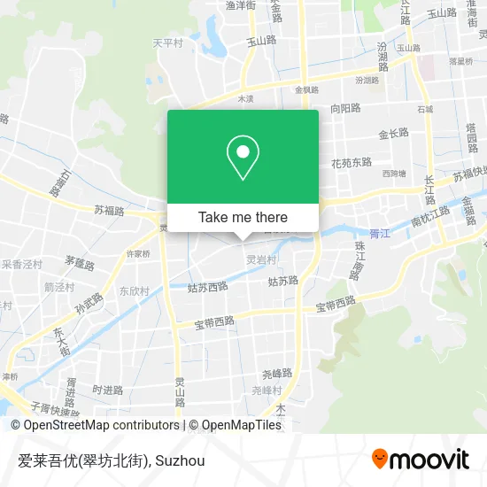 爱莱吾优(翠坊北街) map