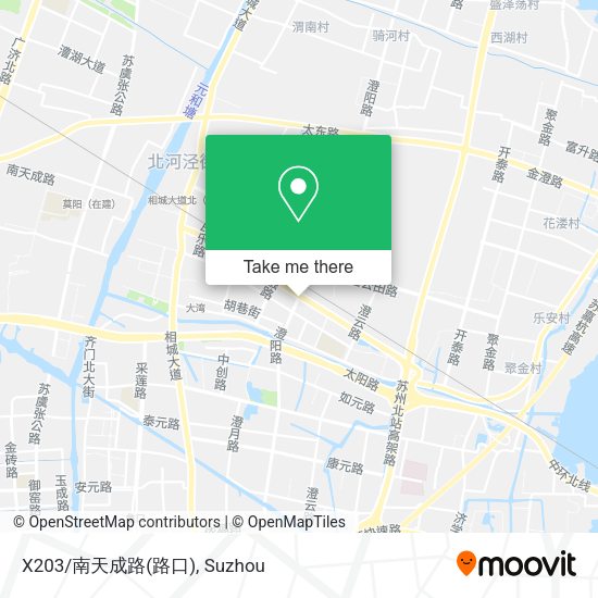 X203/南天成路(路口) map