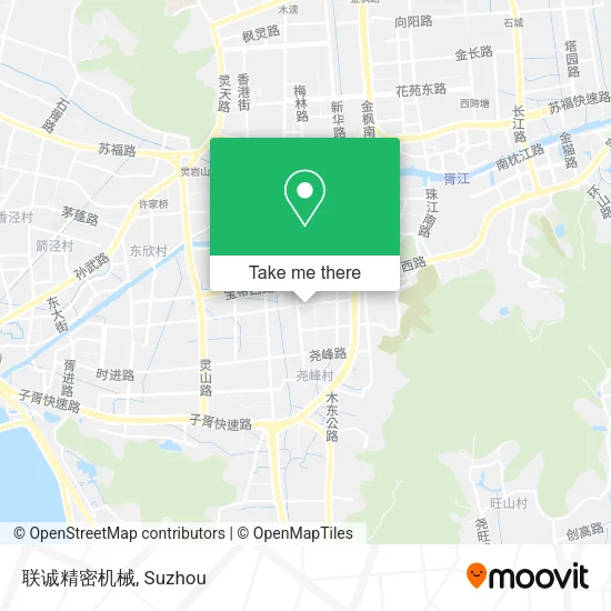 联诚精密机械 map