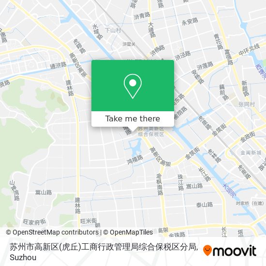苏州市高新区(虎丘)工商行政管理局综合保税区分局 map