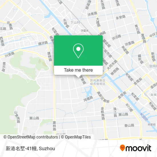 新港名墅-41幢 map