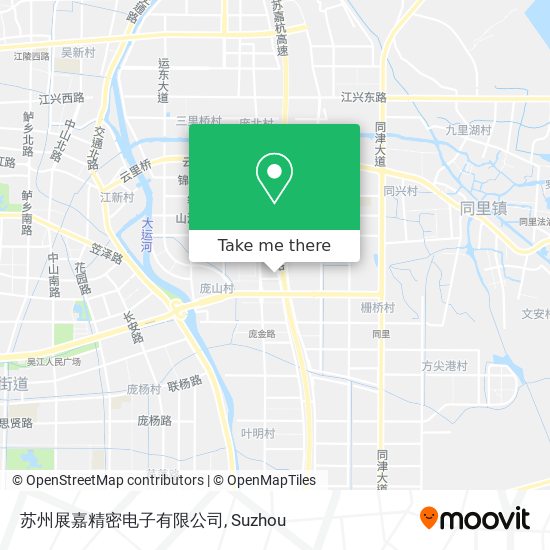苏州展嘉精密电子有限公司 map