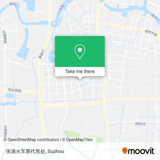 张浦火车票代售处 map