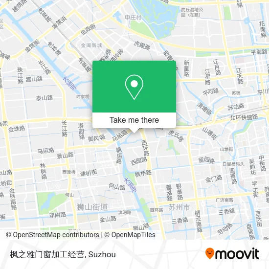 枫之雅门窗加工经营 map