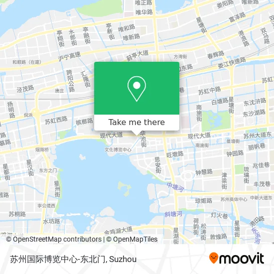 苏州国际博览中心-东北门 map