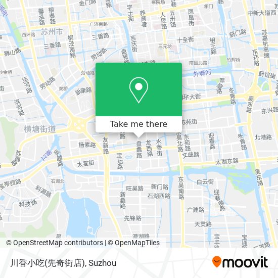 川香小吃(先奇街店) map