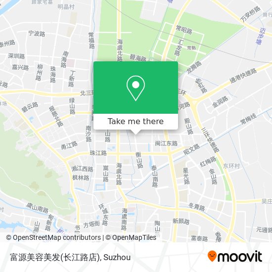 富源美容美发(长江路店) map