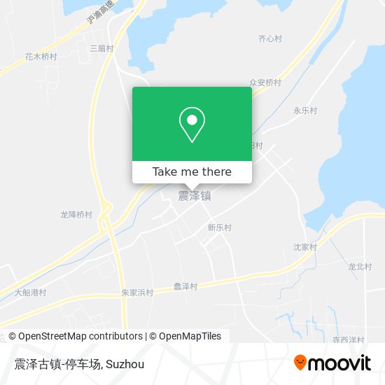 震泽古镇-停车场 map