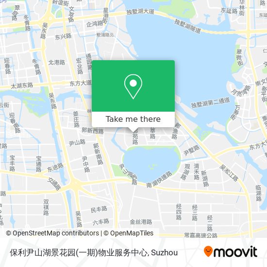 保利尹山湖景花园(一期)物业服务中心 map