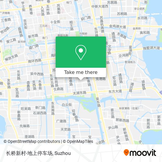 长桥新村-地上停车场 map