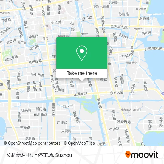 长桥新村-地上停车场 map