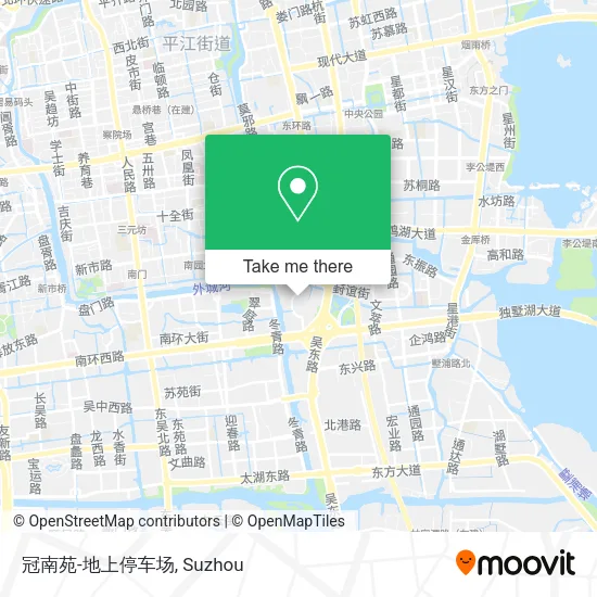 冠南苑-地上停车场 map