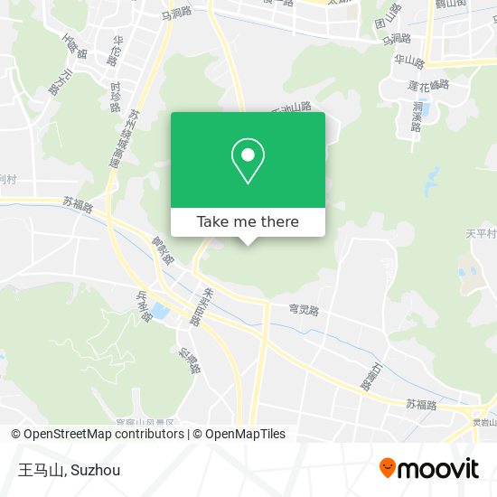 王马山 map