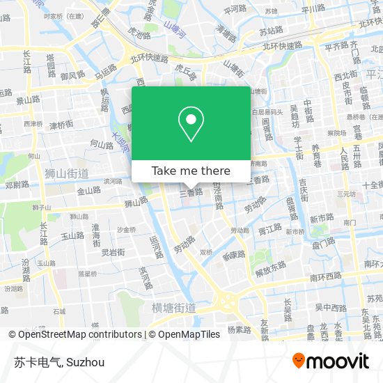 苏卡电气 map